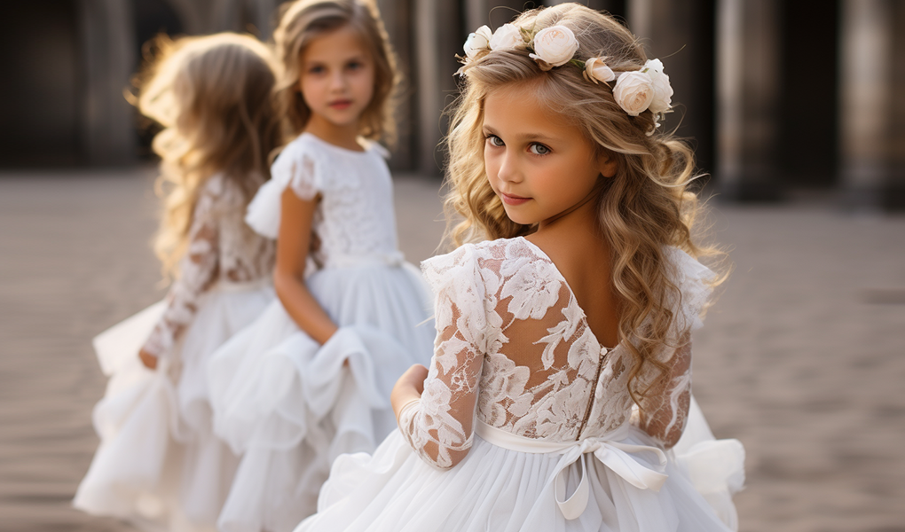 The Timeless Charm of White Flower Girl Dresses